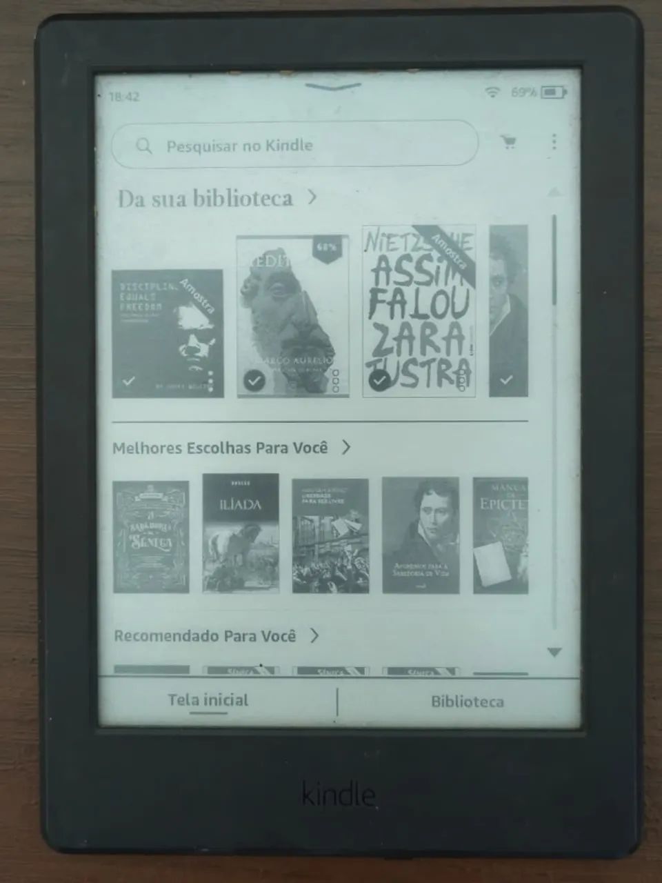 Kindle 8ª geração 4GB - Foto 2