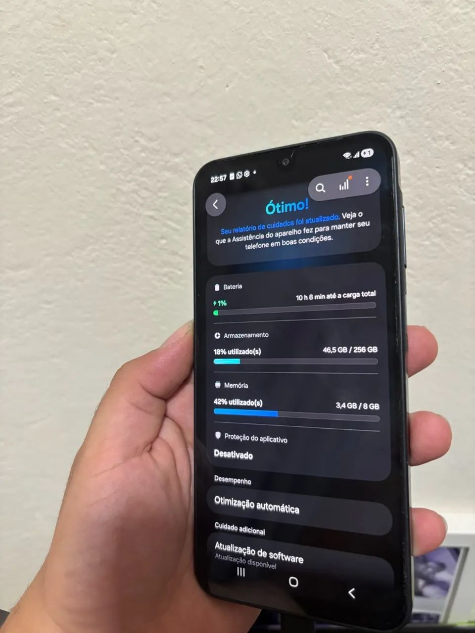 Samsung A16 256GB Impecável  - Foto 2