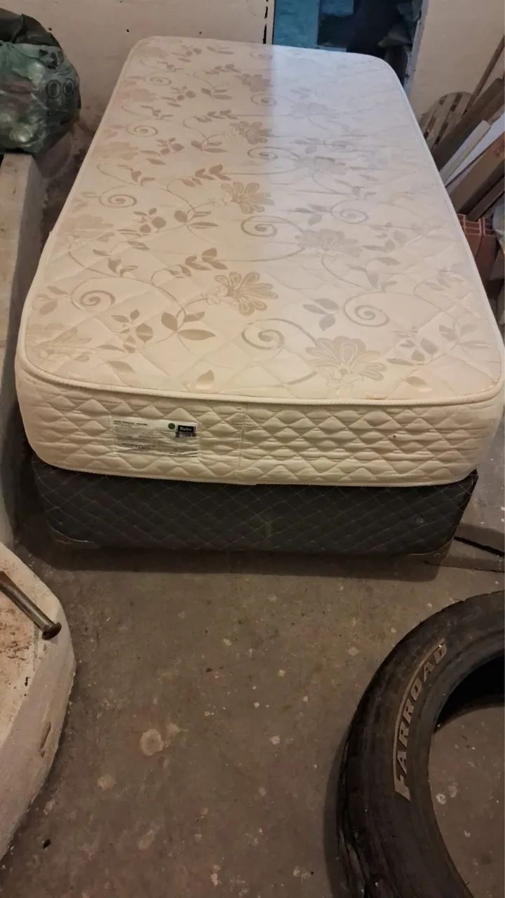 Cama box de solteiro com colchão  - Foto 4