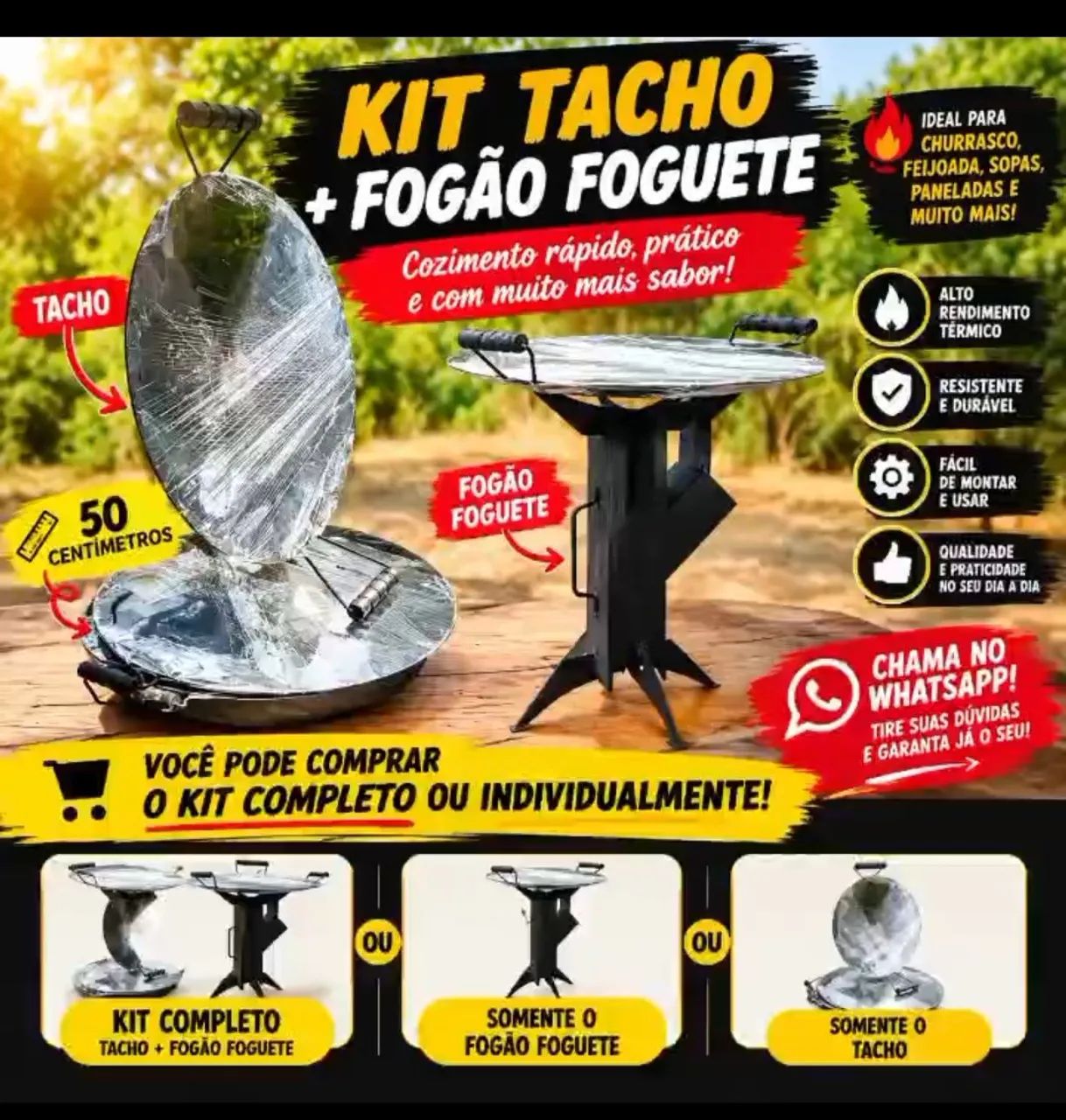 Kit tacho 50cm