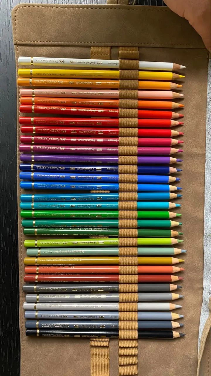 Polychromos Faber castell e estojo de enrolar - Foto 2