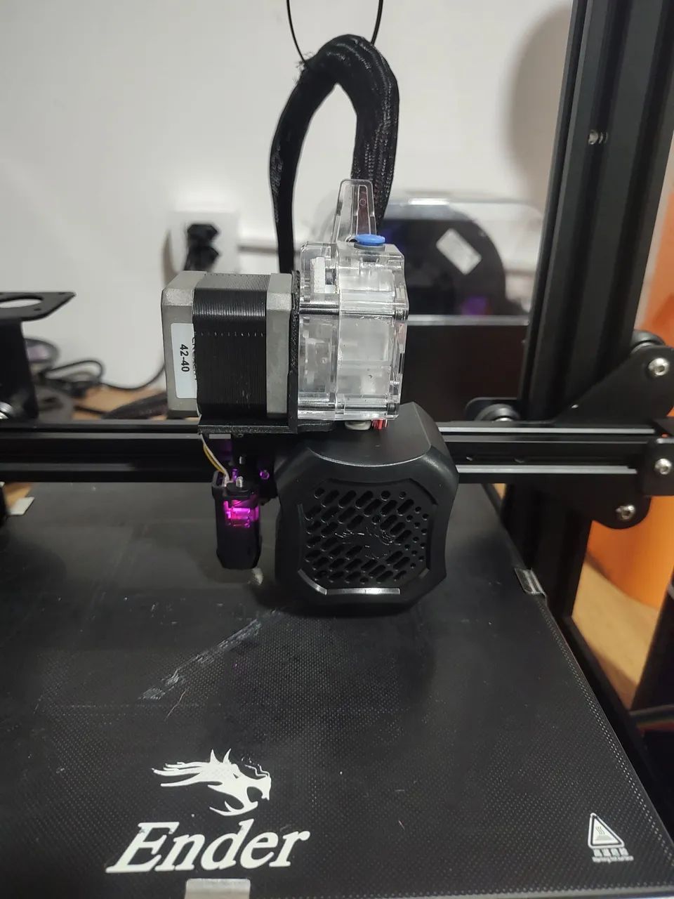 Vendo impressora 3D Creality Ender 3 V2 com Direct Drive - Foto 5