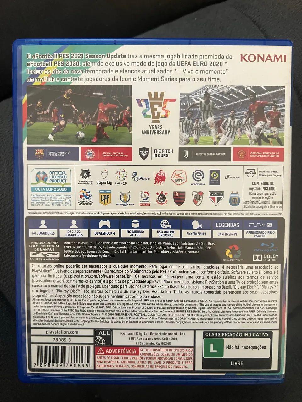 PES 2021 PS4 / PS5 - Foto 2