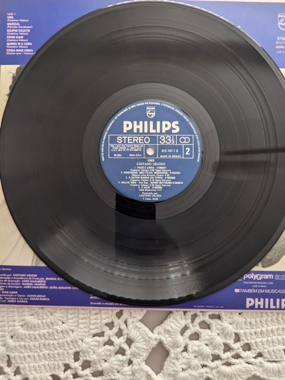 Caetano Veloso - Uns | LP Original - Foto 3