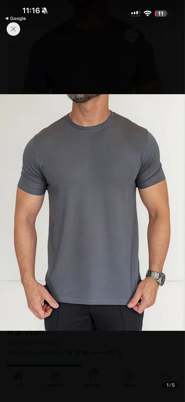 Camiseta Básica - Foto 3