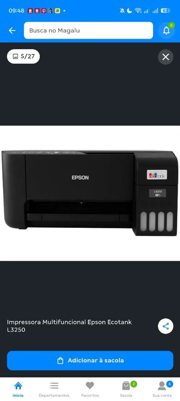 Impressora Epson l3250 (castanhal)