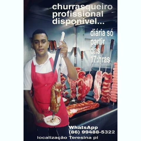 Churrasqueiro profissional
