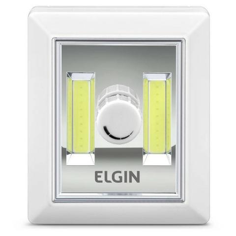 Mini Luminária LED Regulável a Pilha 3W - Luz Branca - Elgin - Foto 2