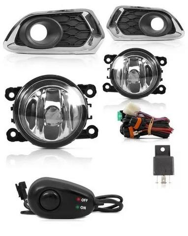 Kit Farol Milha Auxiliar Neblina Sandero 2015 2016 2017