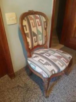 Cadeira estilo Luix XV