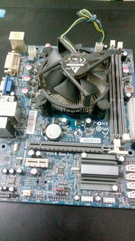 Kit upgrade CORE i3- placa-mae gigabyte +i3 3.3ghz + cooler + 4gb ddr3 - novissimo!!