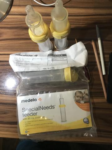 Mamadeiras Medela 3 Special Needs 80ml Para Fissurados