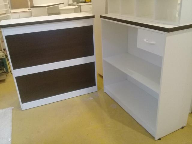Balcao de atendimento de mdf