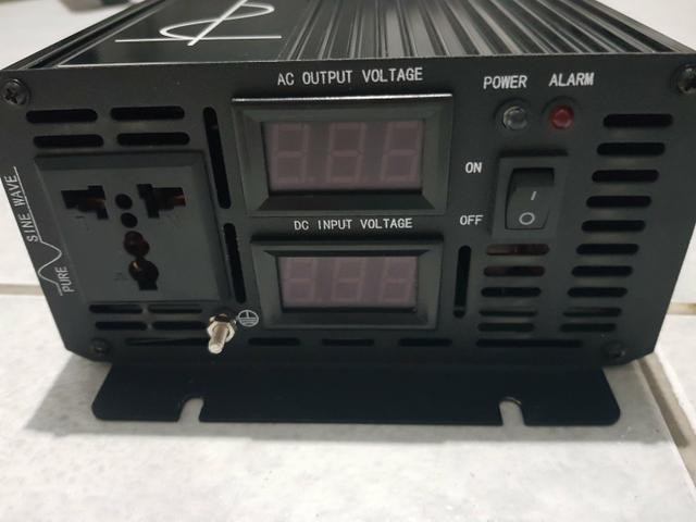 Inversor 24v 220v 2500w senoidal pura - Foto 3