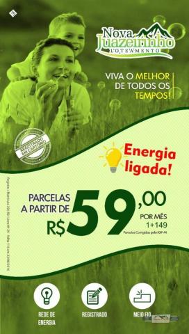 Terreno à venda, 160 m² por parcelas a partir de R$ 59,00 por mês - Loteamento Nova Juazei - Foto 4