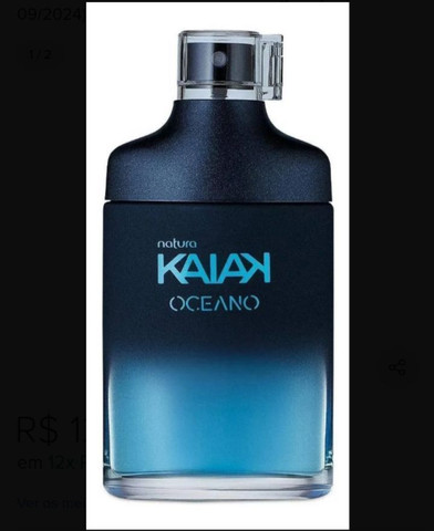 Perfume Kaiak Oceano | Produto Masculino Natura Nunca Usado 46431303 |  enjoei