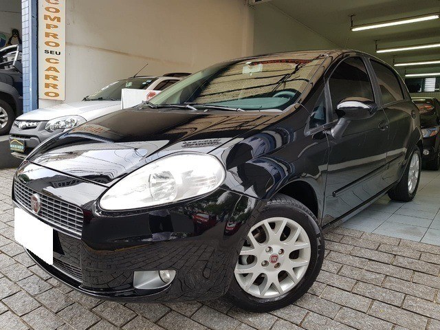 PUNTO 1.4 ELX PRETO 8V FLEX ANO 2010 COMPLETO