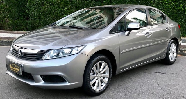 HONDA CIVIC LXS 2014 COMPLETÍSSIMO! AUTOMATICO! TOP!