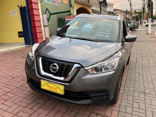 NISSAN/ KICKS S 2018 CVT SUV 1.6 FLEXSTAR 5P AUTOMÁTICO CINZA