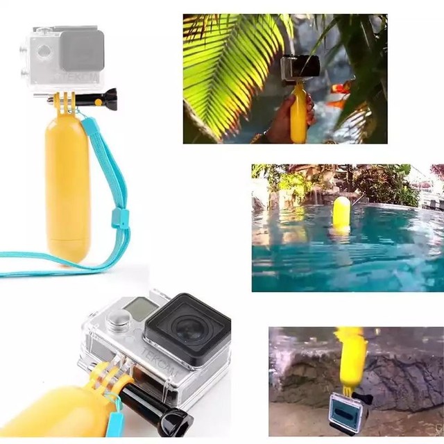 Bastão flutuante amarelo