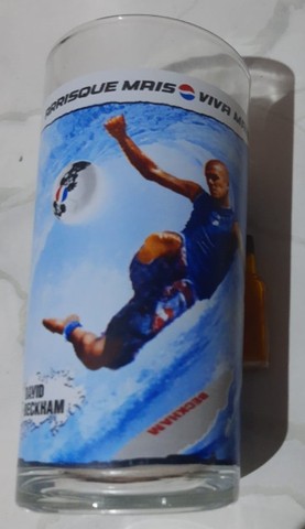 Coleção Copo Pepsi Copa 86 David Beckham - Raridade