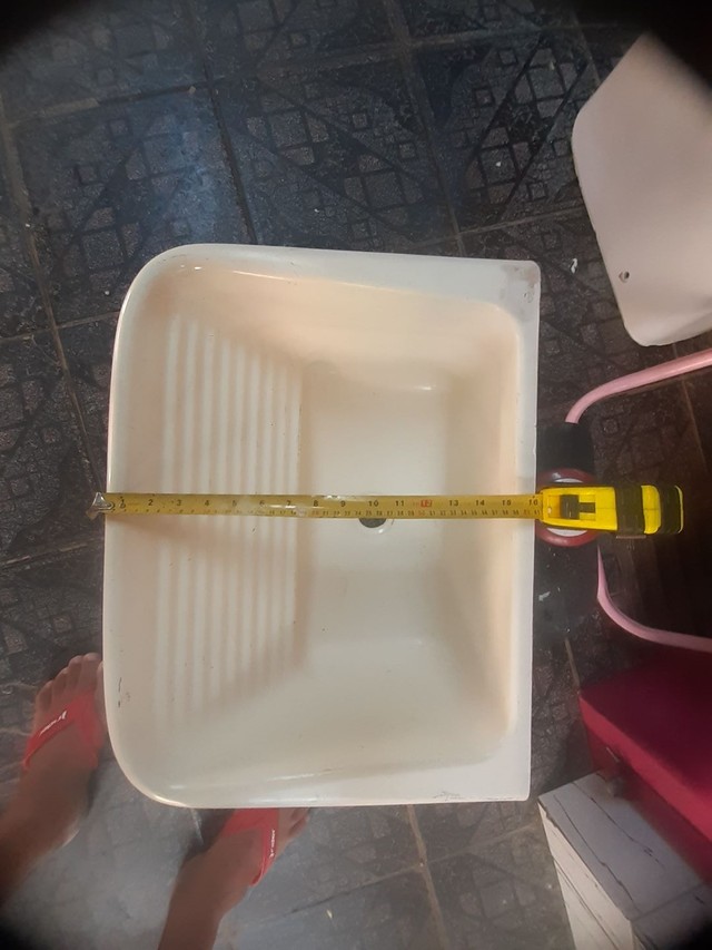 Tanque de mármore sintético lavar roupa