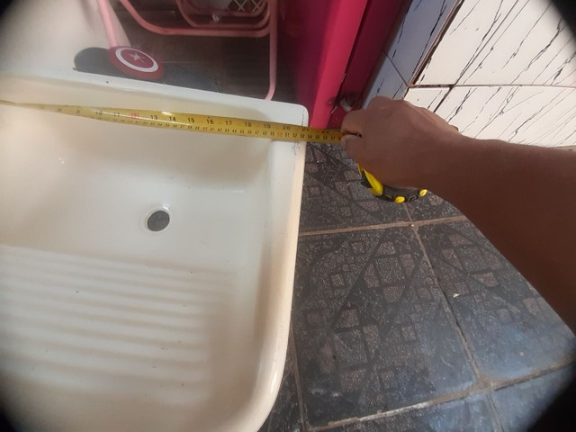 Tanque de mármore sintético lavar roupa - Foto 2
