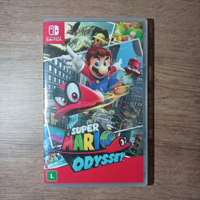 Alugue Mario Odyssey para Nintendo Switch - Rei dos Portáteis - De