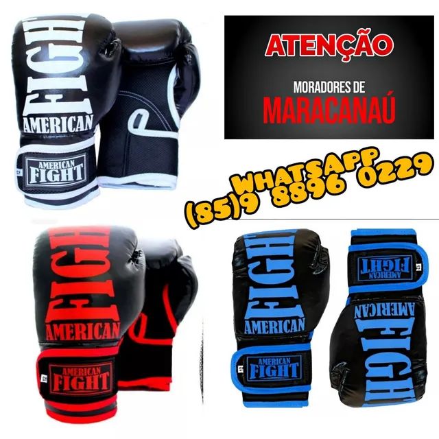 Par luvas profissional boxe mma UFC. Entrega grátis - Artigos