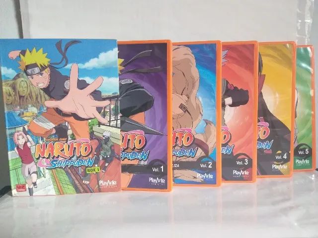 DVD BOX - NARUTO SHIPPUDEN - SEGUNDA TEMPORADA - BOX 1 (5 DISCOS)