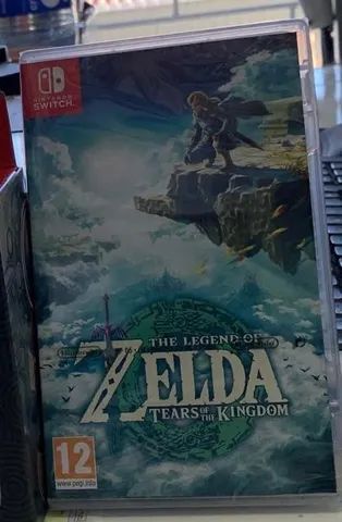Jogo The Legend of Zelda: Tears of The Kingdom Nintendo Switch Mídia Física