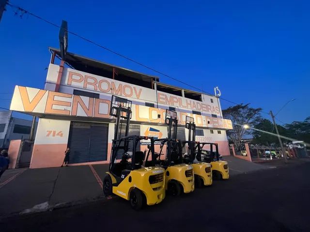Empilhadeira NOVA ZERO Hangcha 2,5t Diesel - Foto 4