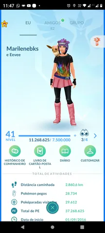 Conta pokemon go  +33 anúncios na OLX Brasil