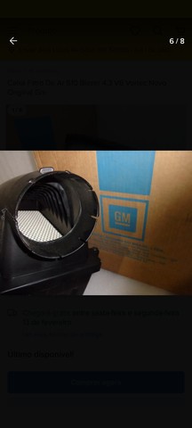 Caixa de ar original GM S10 balzer 96/00