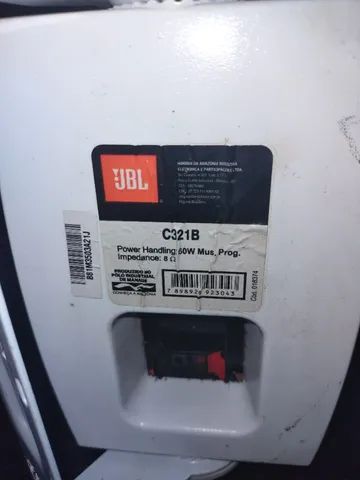 Caixa de som e receptor áudio