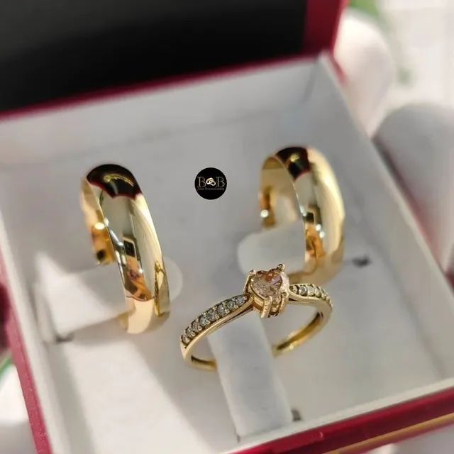 @BEBJOIAS_ ALIANÇAS DE MOEDA PERSONALIZADAS ? - Foto 2