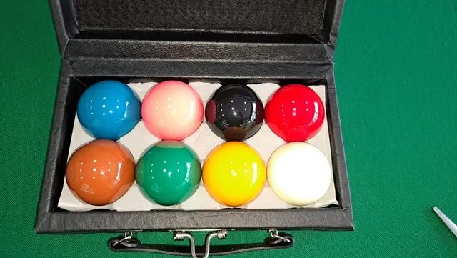 Jogo De Bolas De Sinuca Faixadas De 50mm Billiard