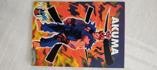 Cards Capcom Street Fighter Zero 2<br>Coleção completa com 18 cards. - Foto 3