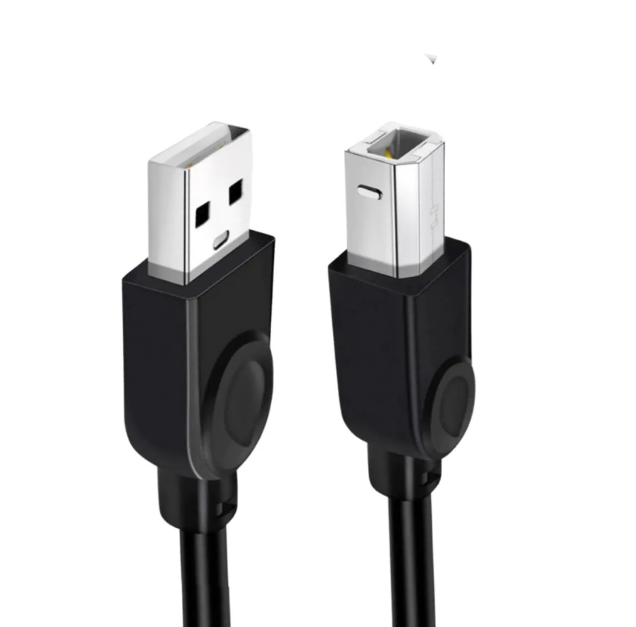 Cabo USB 2.0 para Impressora e Scanner 1,5m HP Epson Universal - Foto 2