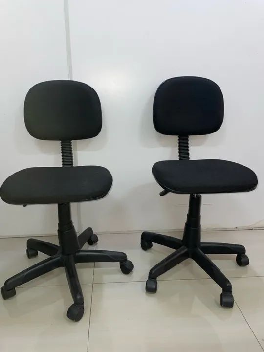 Cadeira de Escritório Giratória com Rodas - Foto 3