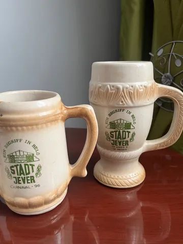 Coleção de copos caneca Alemanha Stadt Jever - Foto 4