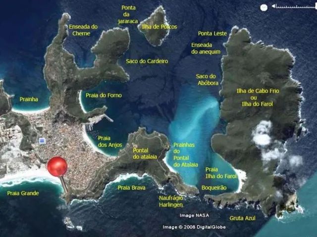 Casa Aluguel Temporada Arraial do Cabo - Pontal do Atalaia - Condomínio Casas Brancas - Foto 3