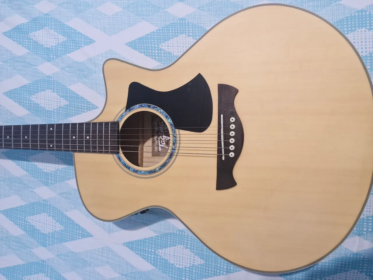 Violao Tagima Elétrico Woodstock Tw-29 C/ Afinador Natural <br>