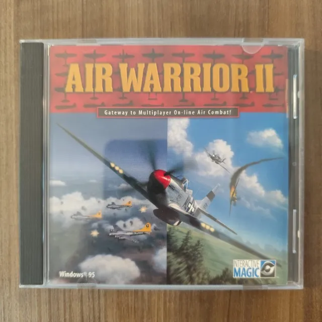 その他 AIR WARRIOR V2 Macintosh CD-ROM CD-ROM Jogo PC F22 Lightning II *original - Jogos de Vídeo Game