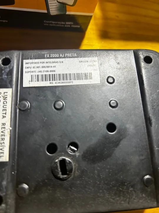 Fechadura Intelbras FX2000 AJ preta - Foto 3