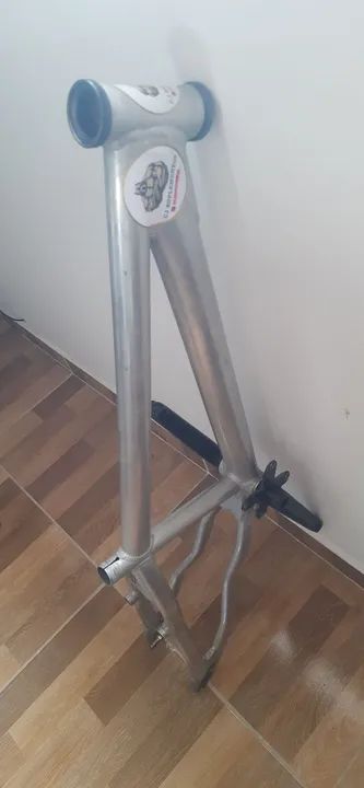 Quadro de Bike BMX ICB aro 24 + Pedivela DK 180mm - Foto 3