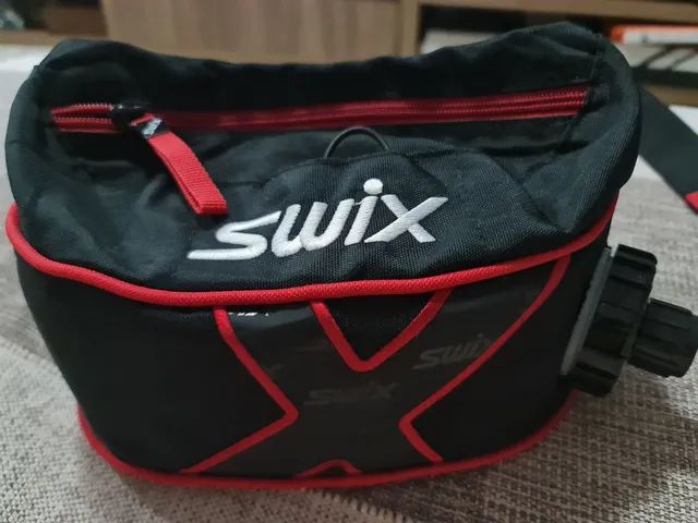 Garrafa Swix LEDVINKA, preta térmica quente e fria não congela 