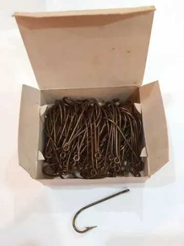 Anzol Mustad Norueguês 1665 6/0 + brindes exclusivos - Foto 2