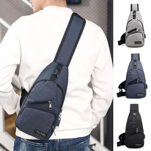 Mini Bolsa Tiracolo Shoulder Bag USB - Design Ergonômico e Conectividade - Foto 4