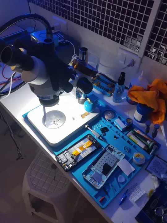 Troca display tela bateria assistência técnica 